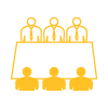 آیکن نرم‌افزار مدیریت جلسات Meeting Management Software برای برنامه‌ریزی و مستندسازی جلسات سازمانی