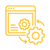 آیکن اتوماسیون اداری Office Automation برای بهینه‌سازی فرآیندهای اداری و مدیریت مستندات سازمانی
